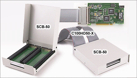 Opciones de Cable/Terminales a Tornillo SCB-50, C100HD50-X, SCB50