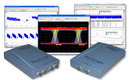 PicoScope 4224 (PP492 y kit PP478) - Osciloscopios virtuales para PC con interfaz USB