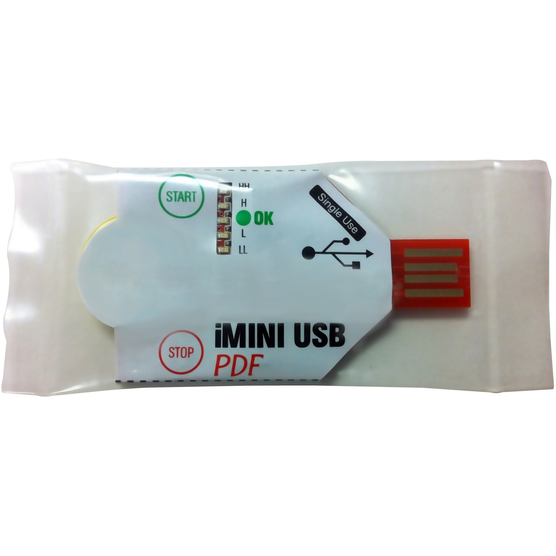 MS-ST-S-8: Mini registrador USB de temperatura de uso único