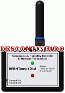 RFRHTemp101a: Registrador de Humedad / Temperatura y Transmisor Inal�mbrico 