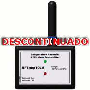 RFTemp101A: Registrador de Temperatura y Transmisor Inal�mbrico