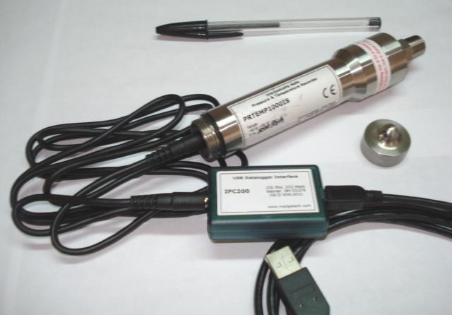 PrTemp1000 - Rugged Pressure and Temperature Recorder