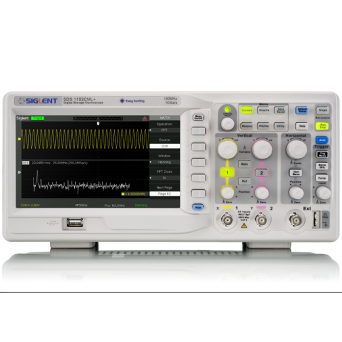 SDS1102CML+, osciloscopio digital de la marca Siglent