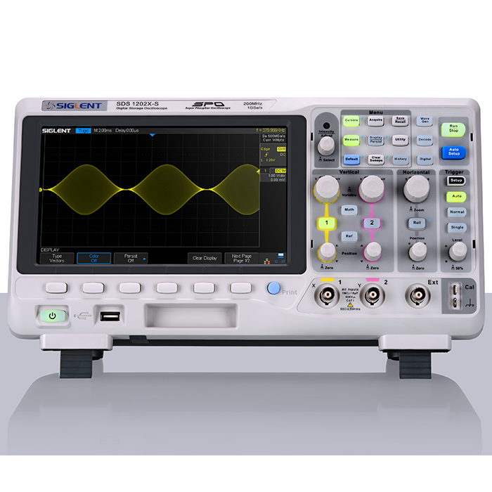 SDS1102X, osciloscopio digital de la marca Siglent