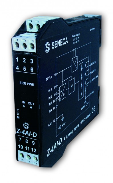 Z-4AI-D Convertidor análogo de corriente y voltaje a Salida digital para PLCs
