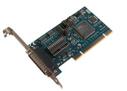 Tarjeta PCI. Provee un puerto configurable para  RS-232, RS-422, RS-485, o RS-530 - 7106S