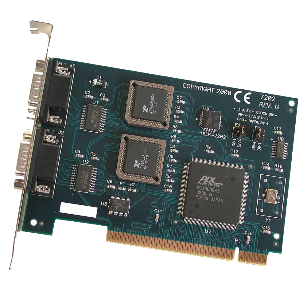 Tarjeta PCI con 2 puertos RS-232 - 7202