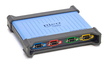 Pico Technology - Osciloscopio virtual para PC PicoScope® 4444