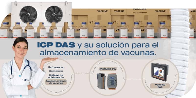 ICP DAS y su solución para el almacenamiento de vacunas