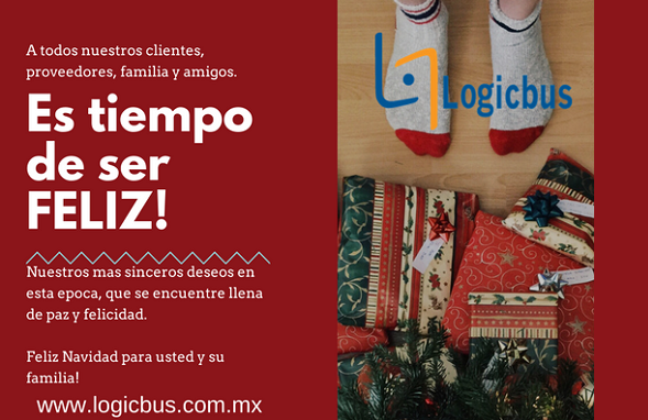 Feliz Navidad te desea Logicbus