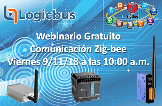 Webinario Gratuito: Comunicación Zig-bee