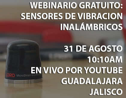 Webinario: Sensores de vibracion Inalámbricos