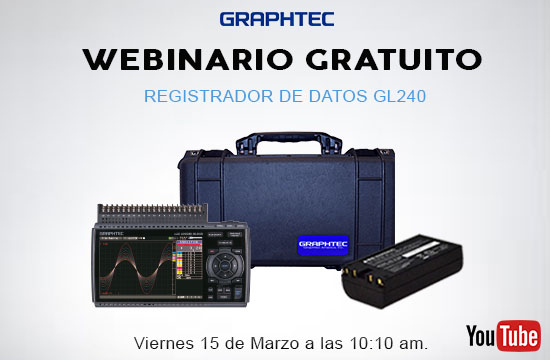 Webinario - Registradores de datos: Graphtec