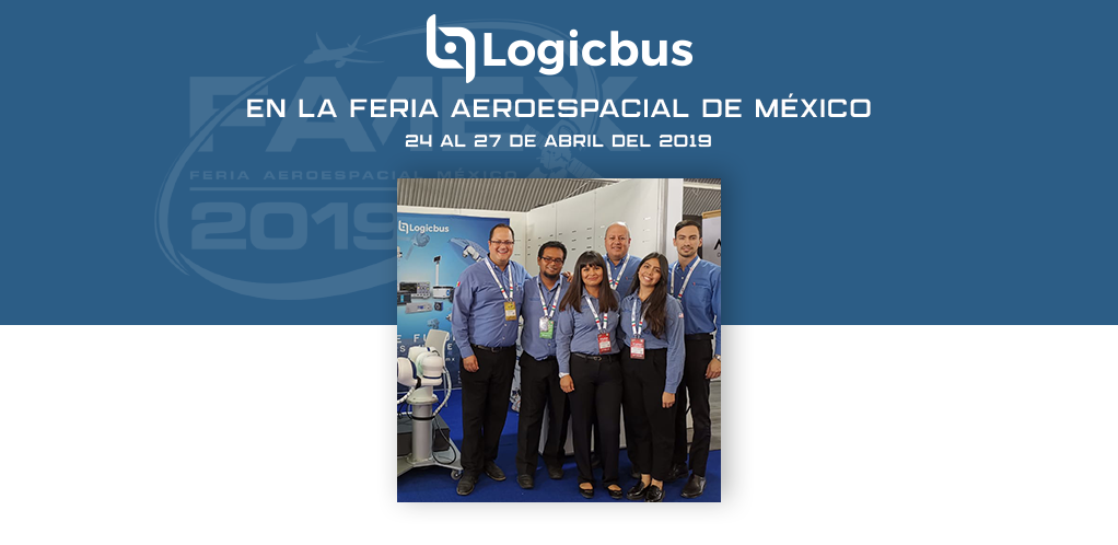 Logicbus en la Feria Aeroespacial de México