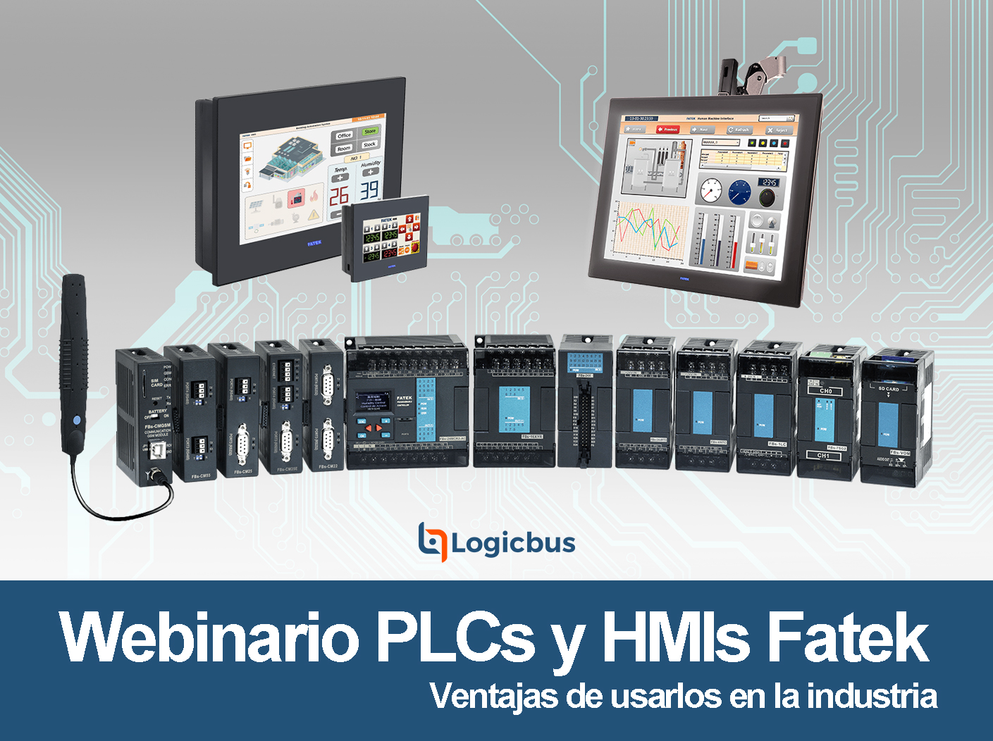 PLCs y HMIs Fatek, Ventajas de usarlos en la indus