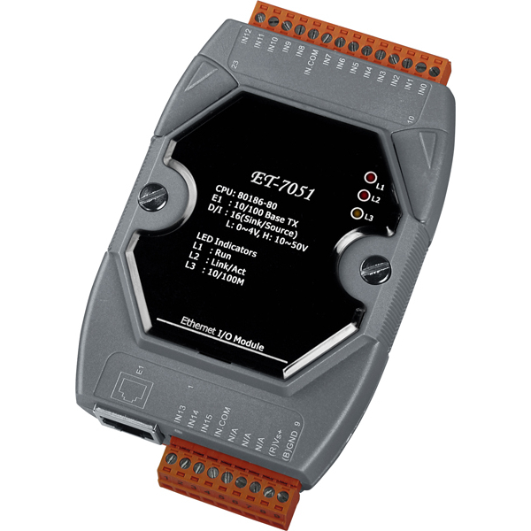 Módulo Ethernet de adquisición de datos: ET-7051 Módulo Ethernet de adquisición de datos: ET-7051