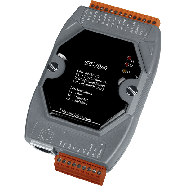 Módulo Ethernet de adquisición de datos: ET-7060 Módulo Ethernet de adquisición de datos: ET-7060