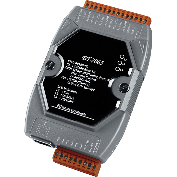Módulo Ethernet de adquisición de datos: ET-7065