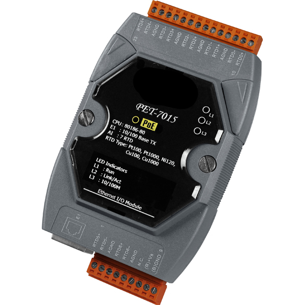 Módulo Ethernet de adquisicion de datos: PET-7015