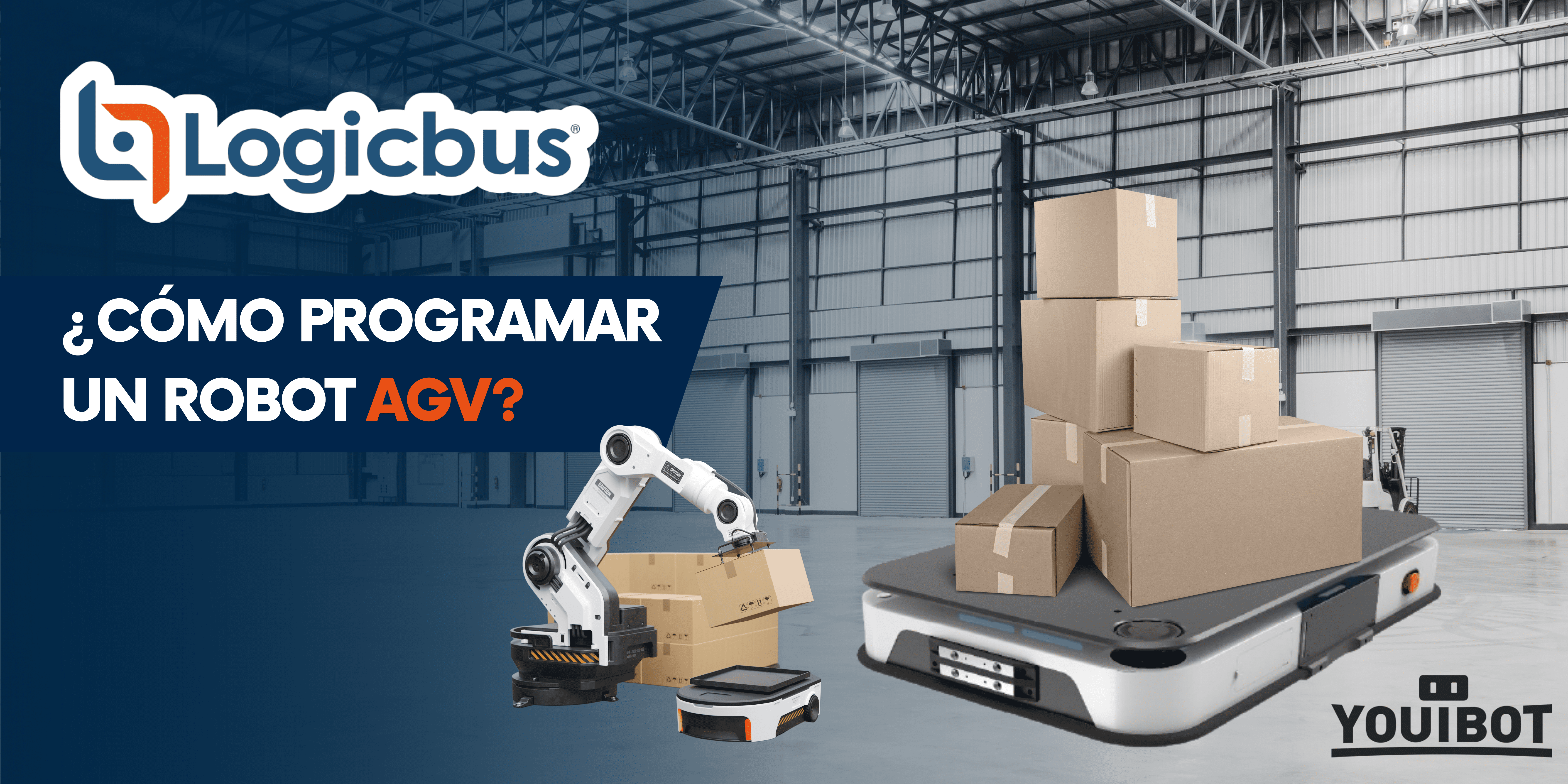¿Cómo programar un robot AGV?