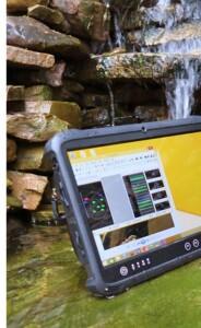 tablet can handle 26 repeated drops from four feet per MIL-STD-810G, 516.6 IV to plywood over concrete