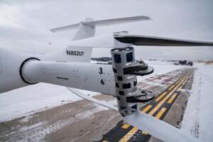 MicroStrain’s sensors also were used to measure propeller thrust, vibration, strain and load characterization on the test stand.