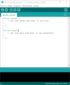 Abra un Sketch en el IDE