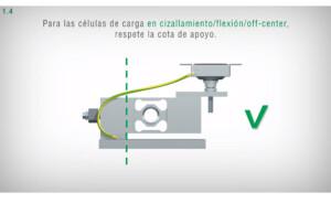 para las celdas de carga respete la cota de apoyo correcta - celdas de carga - Laumas