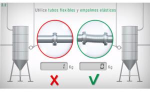 utilice tubos flexibles y empalmes plásticos - celdas de carga - Laumas