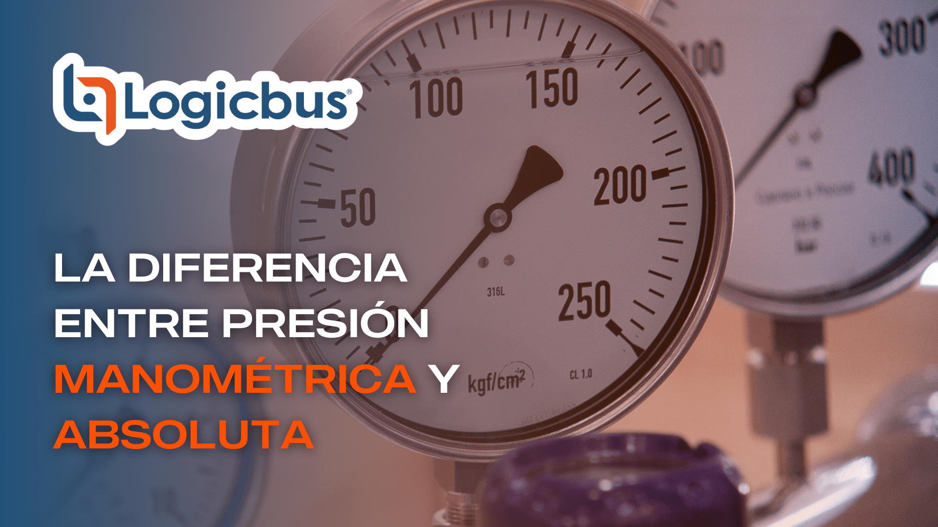 Imagen acerca de la diferencia entre presión manométrica y absoluta.