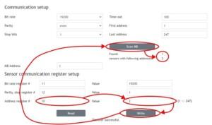 cambio de dirección MB