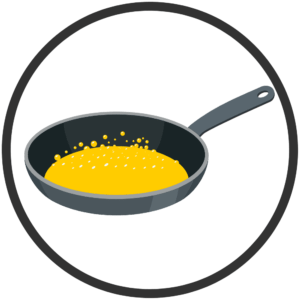 Las grasas pueden tomar la forma de sólido líquido o una variación de ambos