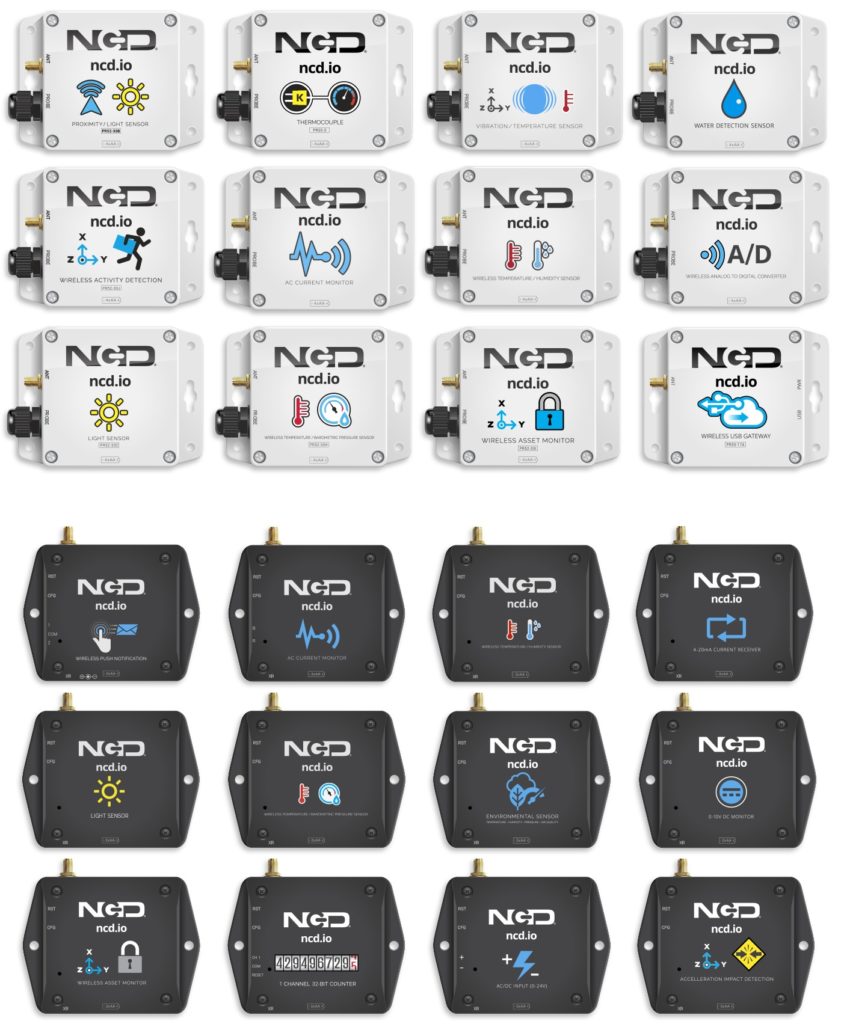 Amplia variedad de sensores NCD