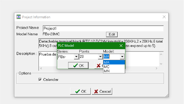 Entry PLC Model 