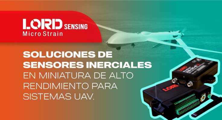 Soluciones de sensores inerciales en miniatura de alto rendimiento para sistemas UAV.