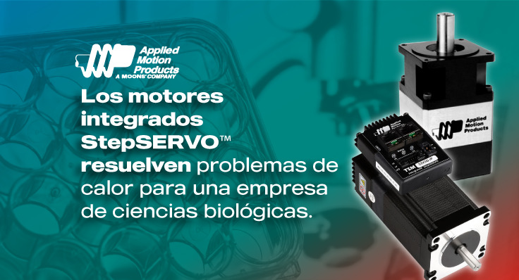 Los motores integrados StepSERVO™ resuelven problemas de calor para una empresa de ciencias biológicas.