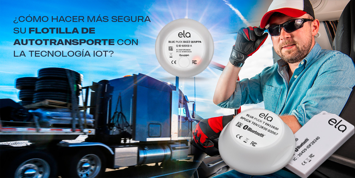 ¿Cómo hacer más segura su flotilla de autotransporte con la tecnología IoT?