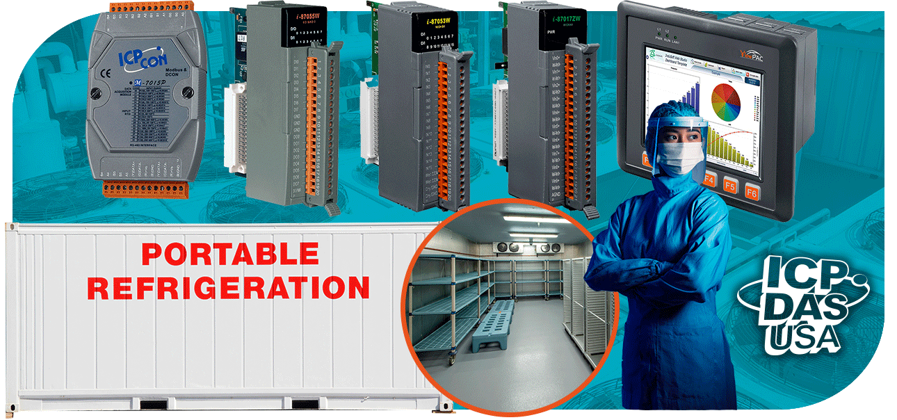 Equipos de monitoreo para refrigeración ICP DAS