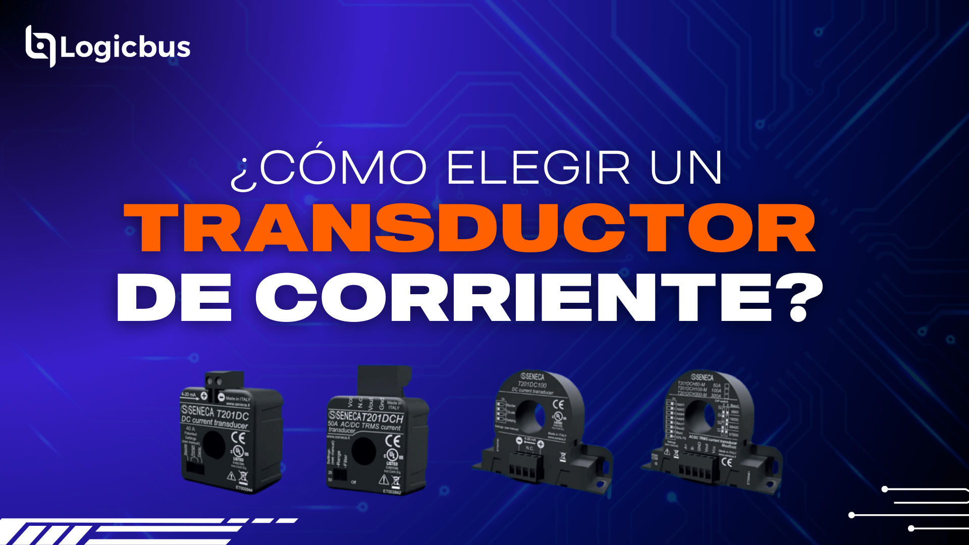 Cómo elegir un transductor de corriente