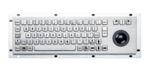 Teclado metálico con trackball LBD-2988635G