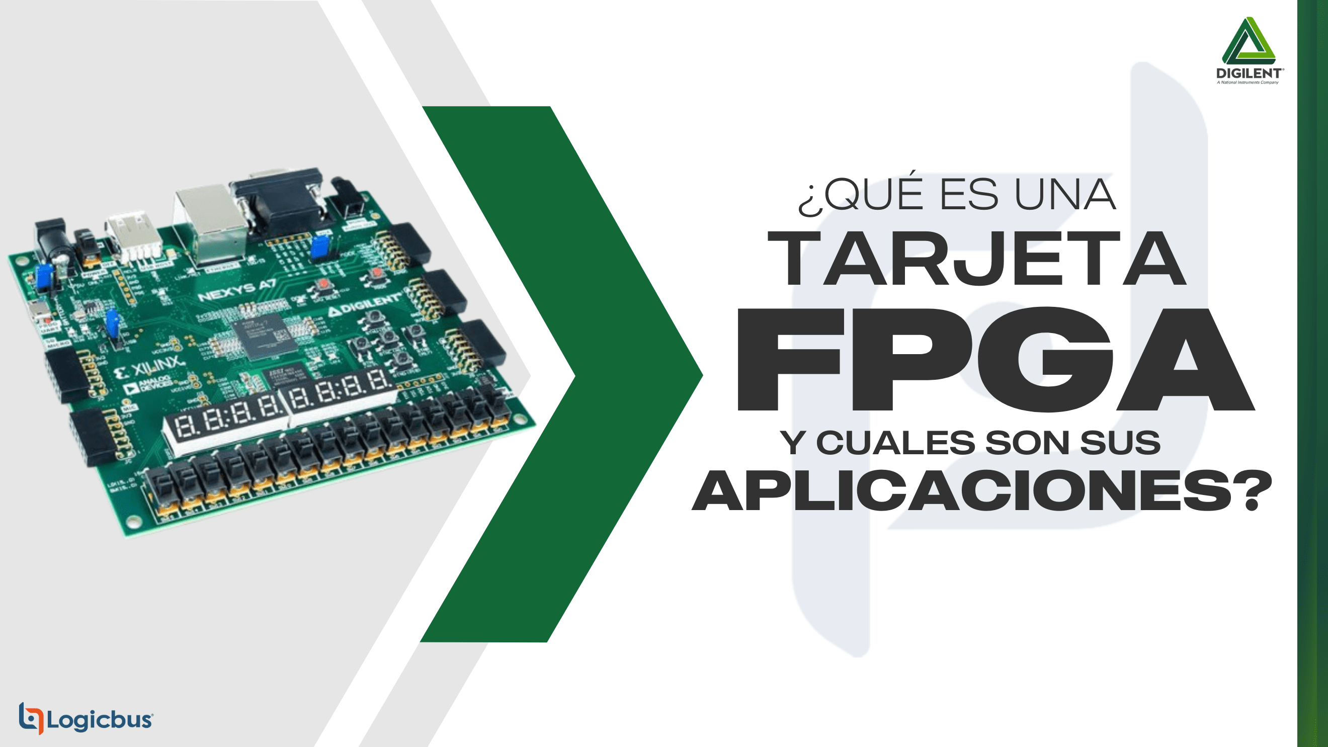 Imagen sobre tarjetas FPGA y sus aplicaciones.