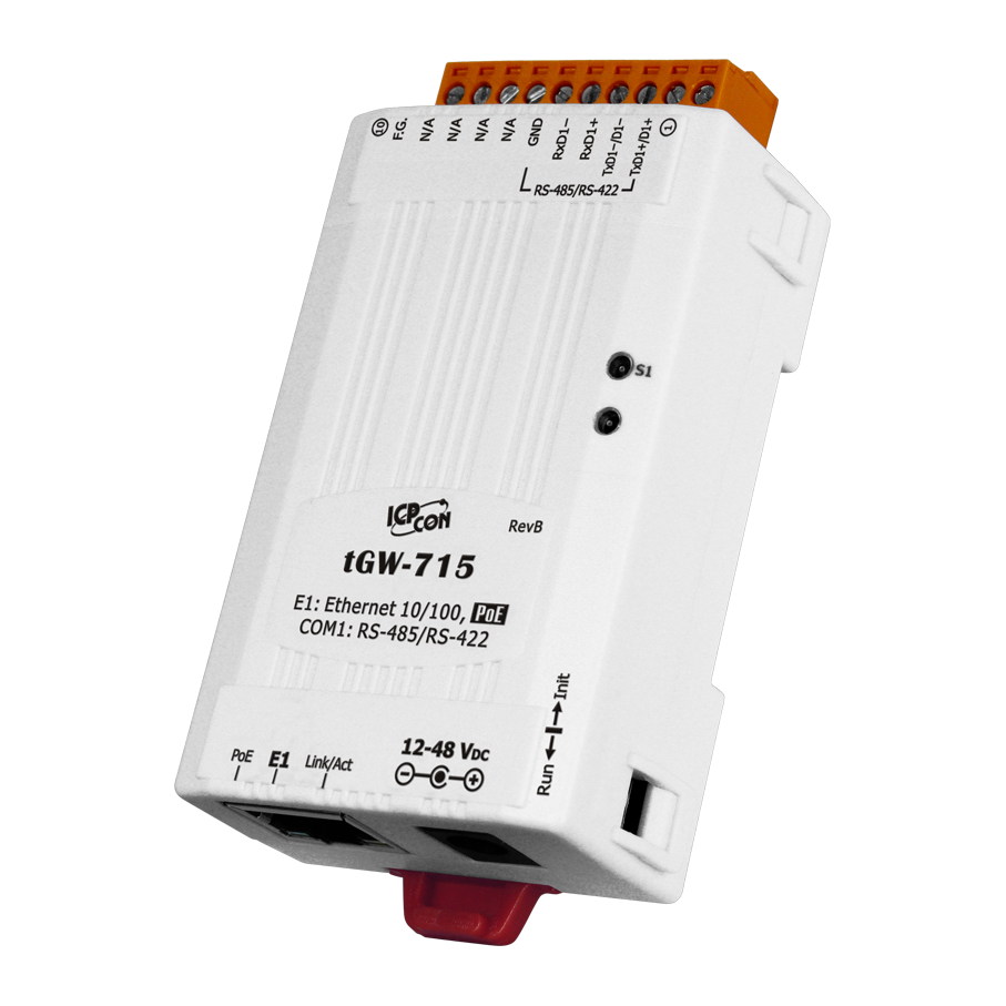 Módulo Modbus TCP a RTU: tGW-715