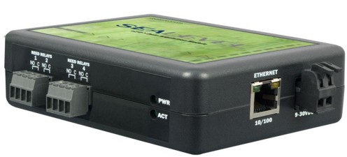 Módulo Ethernet Modbus TCP con cuatro salidas a relevador Reed 140E