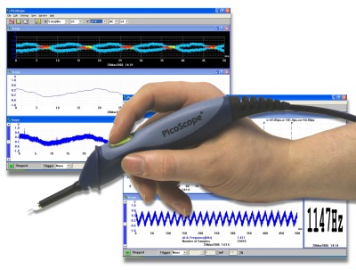 PicoScope 2105 (PP315) - Osciloscopios virtuales para PC con interfaz USB