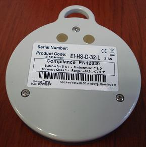 EI-HS-D-32-L: Registrador inteligente de temperatura de tamaño compacto serie iLog