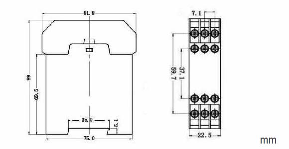 Diagrama de dimensiones