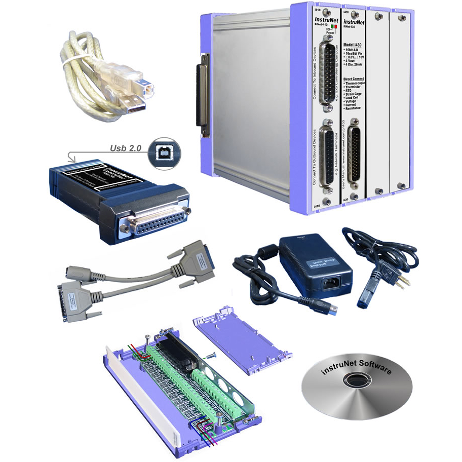 Sistema de Adquisición de datos instruNet