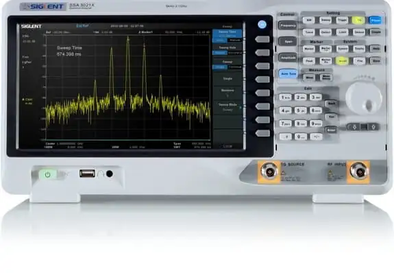 Analizador de espectro Siglent SSA3021X