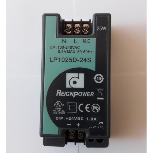 LP1025D-24S: Fuente de poder de AC -> DC, 24V, 1A 25w