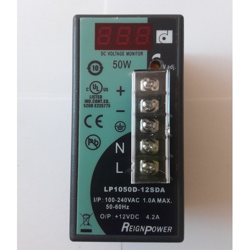 LP1050D-12SDA: Fuente de poder de AC -> DC, 12V, 4.2A 25w